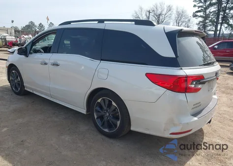 2022 Honda Odyssey Elite z USA, uszkodzony, nr VIN 5FNRL6H95NB061826